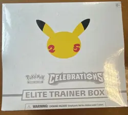 Pokemon TCG Celebrations 25th Anniversary Elite Trainer Box ETB New Sealed - Image 1