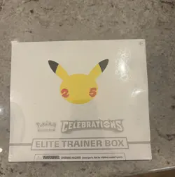 Pokemon TCG Celebrations - Elite Trainer Box (ETB) (New and Factory Sealed) - Image 1