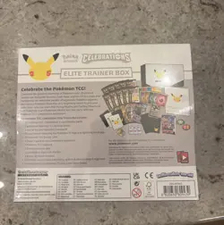 Pokemon TCG Celebrations - Elite Trainer Box (ETB) (New and Factory Sealed) - Image 3