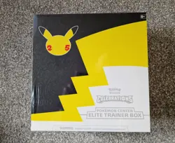 Pokemon TCG Celebrations Elite Trainer Box Pokemon Center - New Sealed - Image 1