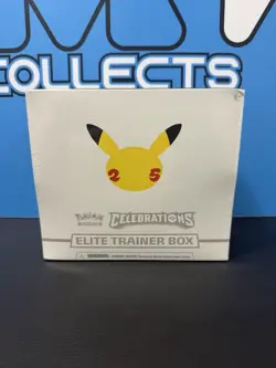 Pokemon TCG Celebrations 25th Anniversary Elite Trainer Box Sealed - Image 1