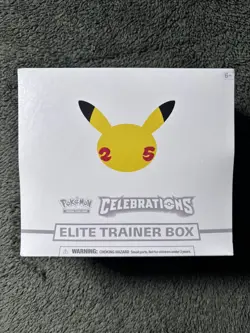 Pokemon TCG Celebrations - Elite Trainer Box (ETB) (New and Factory Sealed) - Image 1