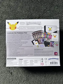 Pokemon TCG Celebrations - Elite Trainer Box (ETB) (New and Factory Sealed) - Image 3