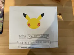 Pokemon TCG: Celebrations - Elite Trainer Box - Sealed Box - 25th Anniversary - Image 1