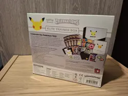 Pokemon TCG 25th Celebrations Elite Trainer Box in an acrylic case - Image 4