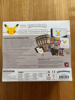 Pokemon TCG Celebrations Elite Trainer Box New and Sealed 820650809439 - Image 2