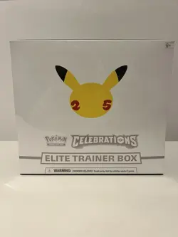 Pokemon TCG 25th Celebrations Elite Trainer Box In Acrylic Case New Sealed - Image 2