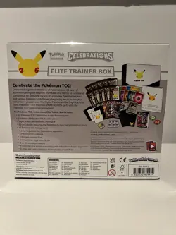 Pokemon TCG 25th Celebrations Elite Trainer Box In Acrylic Case New Sealed - Image 4