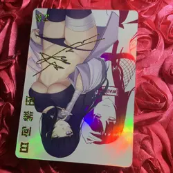 Hinata Hyuga NARUTO Goddess ZR Anime Portrait Waifu Girl Holo Card - Image 3