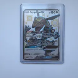 Pokemon TCG Rayquaza GX 177a/168 Alternate Secret Rare Holo Card Near Mint - Image 1