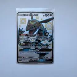 Pokemon TCG Rayquaza GX 177a/168 Alternate Secret Rare Holo Card Near Mint - Image 5