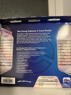 Pokemon TCG Pokemon GO V Battle Deck Mewtwo vs Melmetal 2 Decks 120 Cards - Image 2