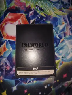 Palworld Official Card Game TCG Demo Deck Sealed & Soul Promo Card (ReadDesc) - Image 3