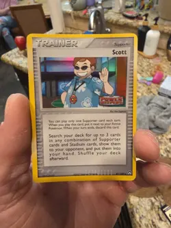 Pokemon Card TCG Scott Power Keepers 81/108 Holo Rare Stamped Card - Image 1