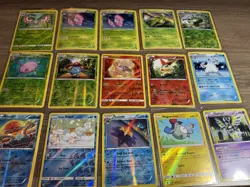 2015-2021 Pokemon Mixed Card Lot Holo Reverse Holo NM-M - Image 1