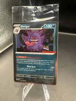 Gengar Promo Card Pokemon Gamestop Stamped 050/088 SEALED FAST SHIPPING! - Image 1