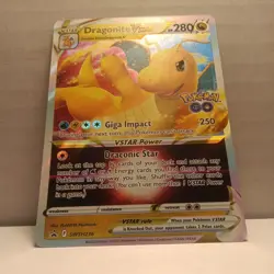 Dragonite VSTAR SWSH236 SWSH: Sword & Shield Promo Card Holo NM Pokemon full art - Image 2