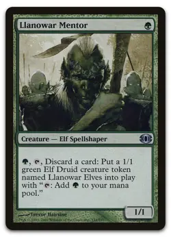 Llanowar Mentor #131 (NM) Future Sight FUT Magic MTG - Image 1