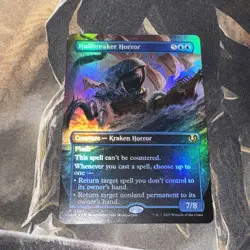 Hullbreaker Horror X1 Mtg Innistrad Remastered Nm Foil Borderless - Image 1