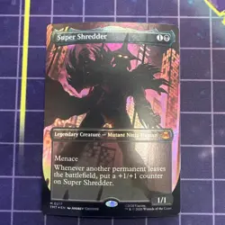 Super Shredder (Borderless) Teenage Mutant Ninja Turtles Foil - Image 1
