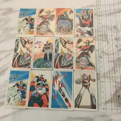 UFO Robot Grendizer Old Menko card set of 12 TOEI With tracking Vintage 25825-1 - Image 1