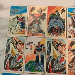 UFO Robot Grendizer Old Menko card set of 12 TOEI With tracking Vintage 25825-1 - Image 2