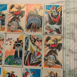 UFO Robot Grendizer Old Menko card set of 12 TOEI With tracking Vintage 25825-1 - Image 3