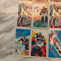 UFO Robot Grendizer Old Menko card set of 12 TOEI With tracking Vintage 25825-1 - Image 5