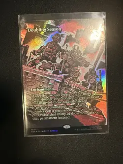 Doubling Season (Borderless) Teenage Mutant Ninja Turtles Source Material Foil - Image 1