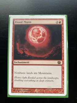 Wizards of the Coast Blood Moon 8th Edition Red Enchantment Regular 178 - Image 1