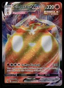 Cinderace VMAX 045/264 SWSH08: Fusion Strike Pokemon - Image 1