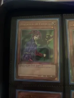 Magician of Faith Quarter Century Secret Rare Card RA03-EN090 - Image 1