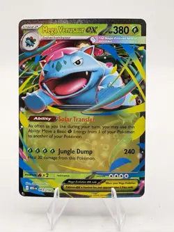 Mega Venusaur Ex 3/132 Mega Evolution MEG -Near Mint- Pokemon TCG - Image 1