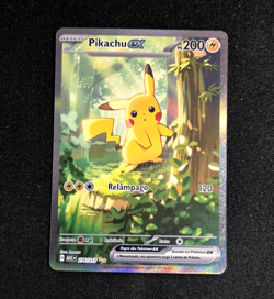 Pokemon TCG Ascended Heroes Pikachu ex SIR 276/217 - Portuguese Brazil - Image 2