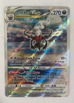 Pokemon Darkrai VSTAR Ultra Rare Full Art Holo GG50/GG70 Crown Zenith Gallery NM - Image 1