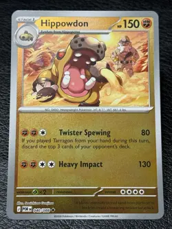 Hippowdon 040/088 - Reverse Holo - Pokemon TCG: Perfect Order - English NM - Image 1