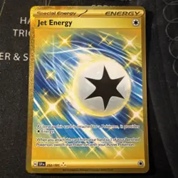 Jet Energy 252/191 Surging Sparks Pokemon Card Full Art Hyper Rare - Image 1