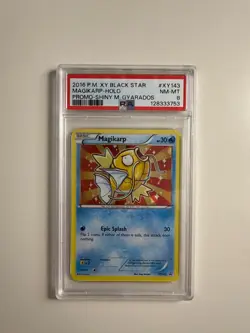 Pokemon PSA 8 Magikarp XY143 XY Holo Promo - Image 1