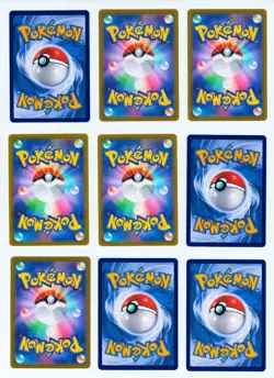 9x Pokemon Card Lot: Full Art V VMAX Holo Cards: Rayquaza, Tapu Koko, Celebi 2E - Image 2