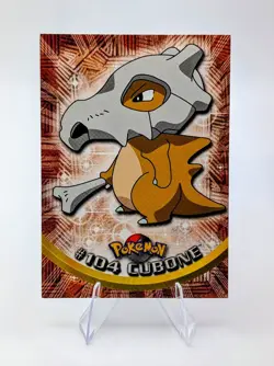 Topps Pokemon Blue Logo Non-Holo: Cubone #104 - NM - Image 1