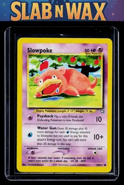 Pokemon tcg Neo Genesis Slowpoke #073/111 - Image 1