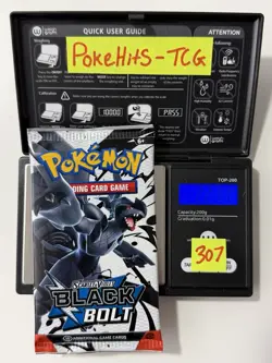 (HEAVY)🔥 22.71g Pokemon TCG Black Bolt Booster Pack Factory Sealed✅ - Image 1