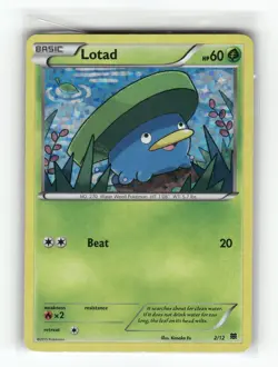 Lotad McDonald's Promos 2015 Promo,Holo Pokemon Lightly played - Image 1