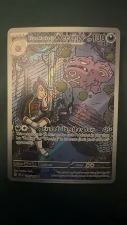Pokemon TCG Team Rockets Weezing Destined Rivals 199/182 NM Condition - Image 4