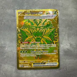 Teal Mask Ogerpon Ex 177/131 Prismatic Evolutions Gold Holo Full Art Pokemon TCG - Image 1