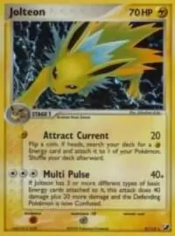 Pokemon TCG - Jolteon - 8/115 - Holo Rare - Ex Unseen Forces [Near Mint] - Image 1