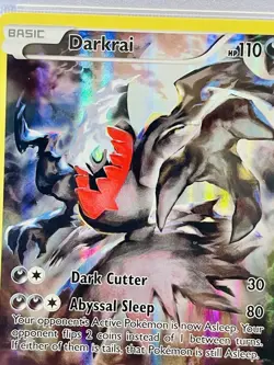2016 POKEMON XY BLACK STAR PROMO MYTHICAL POKEMON COLL FULL ART/DARKRAI PSA 8 - Image 4