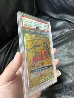 Reshiram & Charizard GX Pokemon Tag Team SM247 Black Star Promo PSA 10 Gem Mint - Image 3