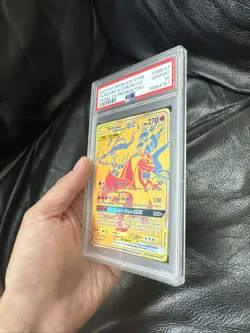 Reshiram & Charizard GX Pokemon Tag Team SM247 Black Star Promo PSA 10 Gem Mint - Image 4