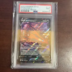 2020 POKEMON SWORD & SHIELD DARKNESS ABLAZE #116 ETERNATUS V PSA 9 - Image 1